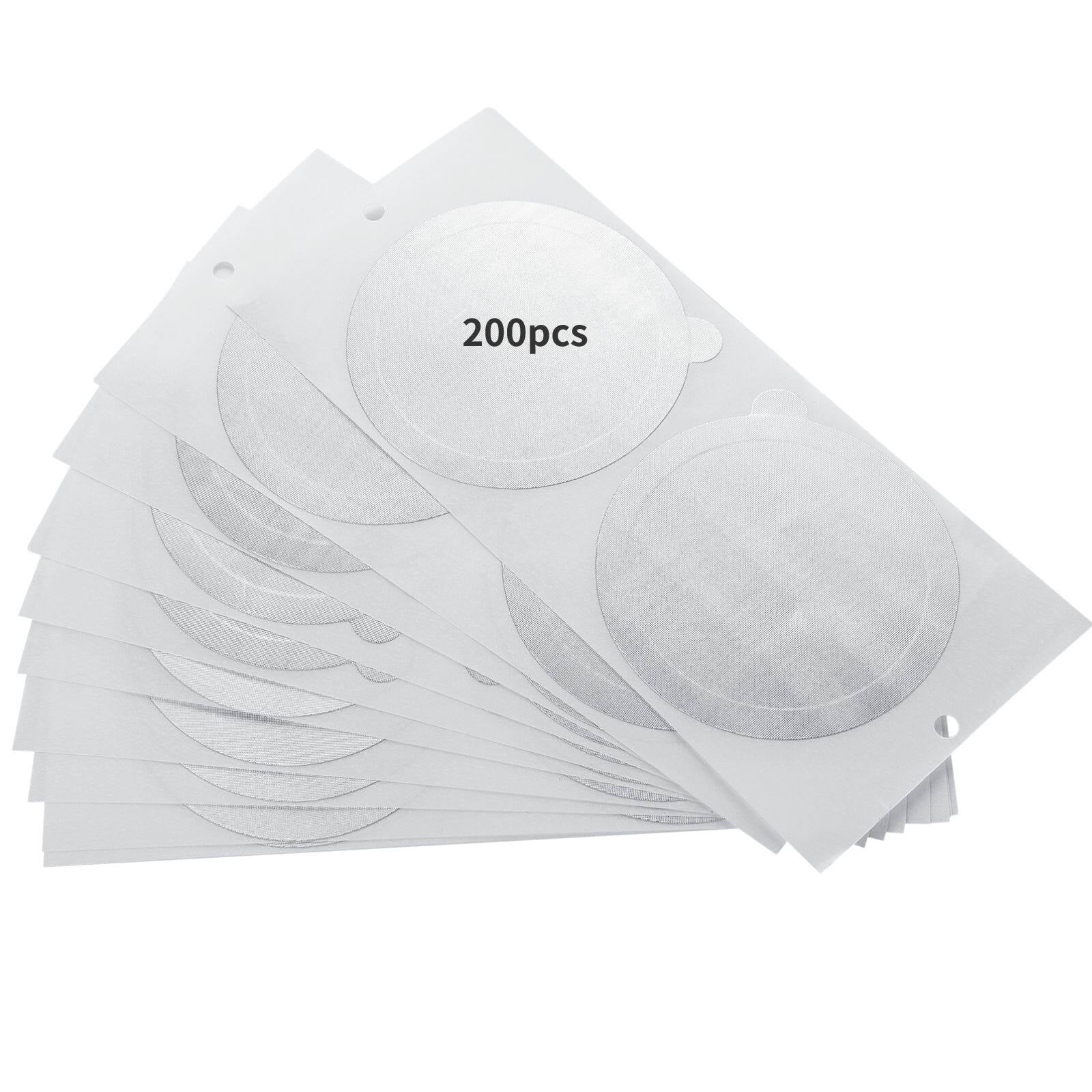 200pcs Espresso Foils, Aluminum Foil Seals Lids Compatible with