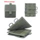 thumbnail image 2 of Hook Loop Sports Military Radio Walkie Talkie Holder Bag Bolsa de caza al aire libre, 2 of 5