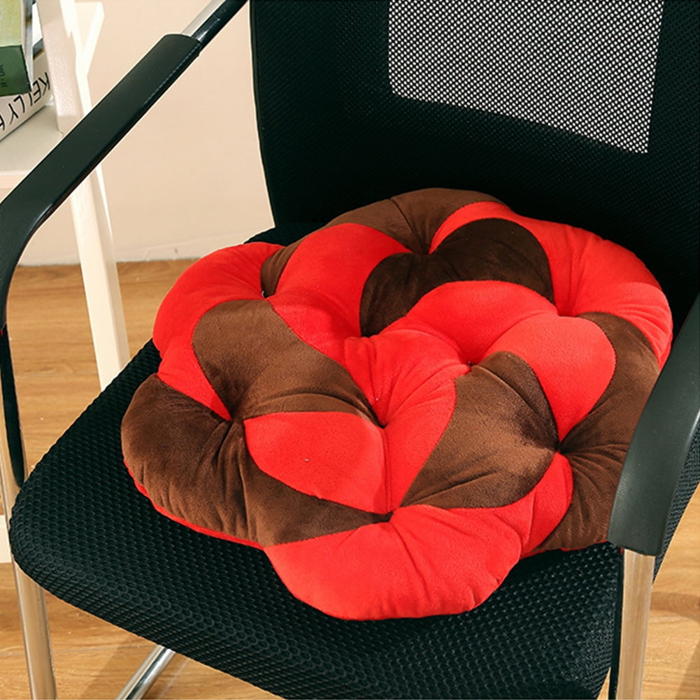 Cute Office Seat Cushion Flower Thicker Fabric Student Modern Floor