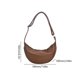 thumbnail image 3 of Bolsa Lady Crossbody Bags de compras de color sólido Cuero de PU Simple para el trabajo (Marrón) Ehuebsd Para Estrenar, 3 of 9