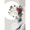 thumbnail image 2 of Incado 24x32 Black Ornate Wood Framed with Double Matting Museum Art Print Titled - Flower Hat II, 2 of 4