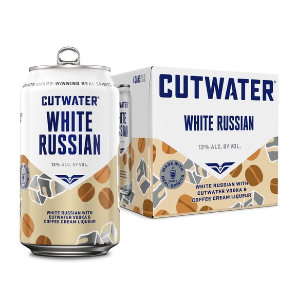 Cutwater White Russian 4 pack 12 fl oz Aluminum Cans 13% ABV