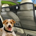 thumbnail image 2 of Valla de seguridad para perros, malla de separación, plegable, para coche y casa (negra), 2 of 8