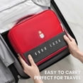 thumbnail image 2 of First Aid Bag Empty, Emergency Medic Trauma bag, Journey Home Walking Camp Car Office (Big, Red) Medical bag for, 2 of 5