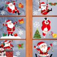 thumbnail image 4 of Pegatinas de ventana de decoración navideña, pegatina de espejo de Feliz Navidad, árbol de Navidad, pegatina de vidrio para ventana, regalos de Año Nuevo, 4 of 4
