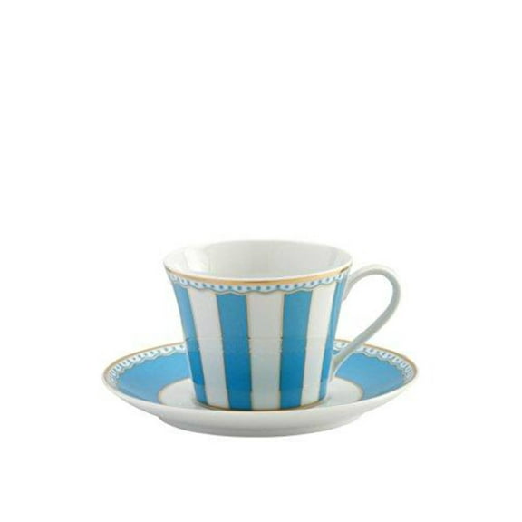 Noritake Carnivale Cup  Saucer Light Blue