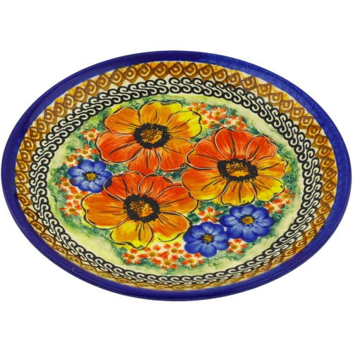 Polmedia Bright Beauty Polish Pottery Decorative Plate
