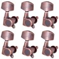 thumbnail image 1 of Bewildely 6 piezas Tuning Peg Machine Heads Reparación de piezas de guitarra para reemplazar Artesanía Typ 2 Bewildely HA060587-02, 1 of 6