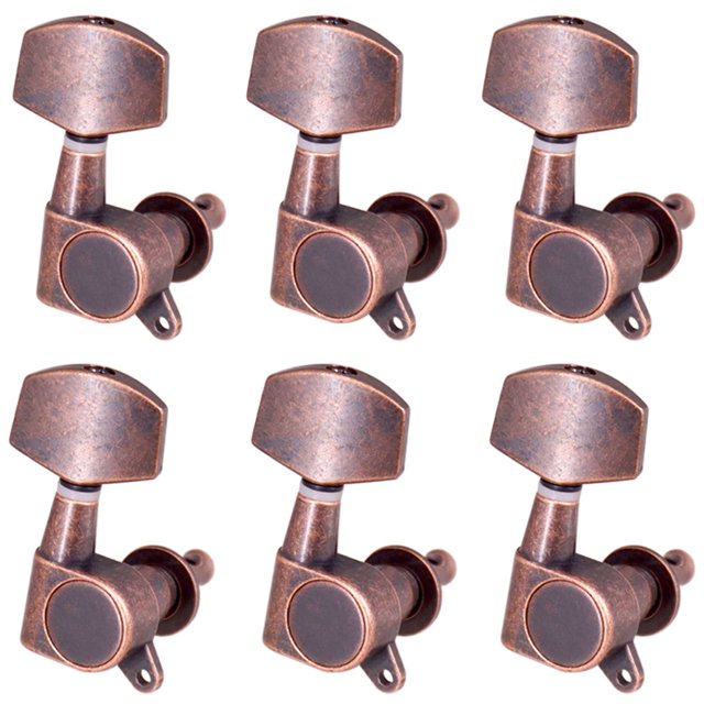Bewildely 6 piezas Tuning Peg Machine Heads Reparación de piezas de guitarra para reemplazar Artesanía Typ 2 Bewildely HA060587-02