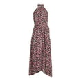 thumbnail image 4 of Nine.Eight Women Halter Tie Front High Low Maxi Dress, 4 of 5