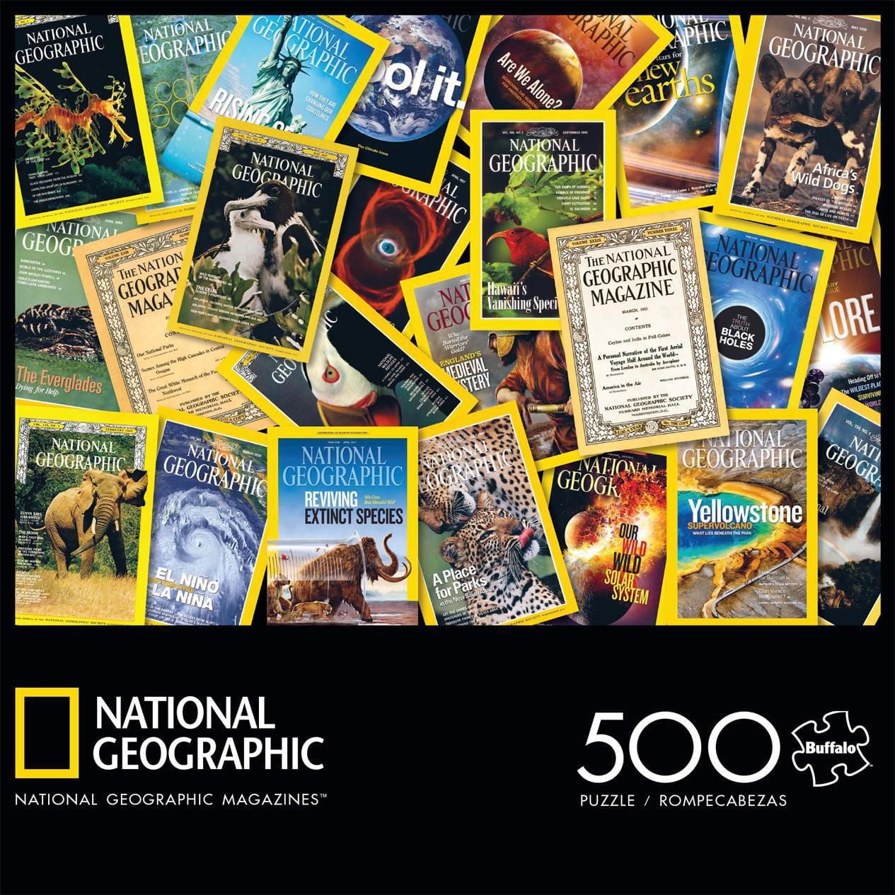 Buffalo Games - Le puzzle National Geographic - Magazines - en 500 pièces