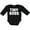 AB-Black, variant on Inktastic Tiny Boss Boys or Girls Long Sleeve Baby Bodysuit