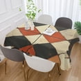 thumbnail image 2 of Yayeee Tablecloths for Rectangular Tables 60 x 108 inch Party Table Cover, Checkered Pattern, 2 of 6
