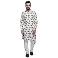 thumbnail image 1 of Atasi Party Wear Kurta Pajama For Men Mandarin Collar Ethnic Printed Kurta Set, 1 of 3