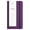 Deep Purple, variant on 1Pc Brown Small Lined Notepad, Slim PU Leather Pocket Journal with Secure Elastic Closure, Portable Daily Diary for Business