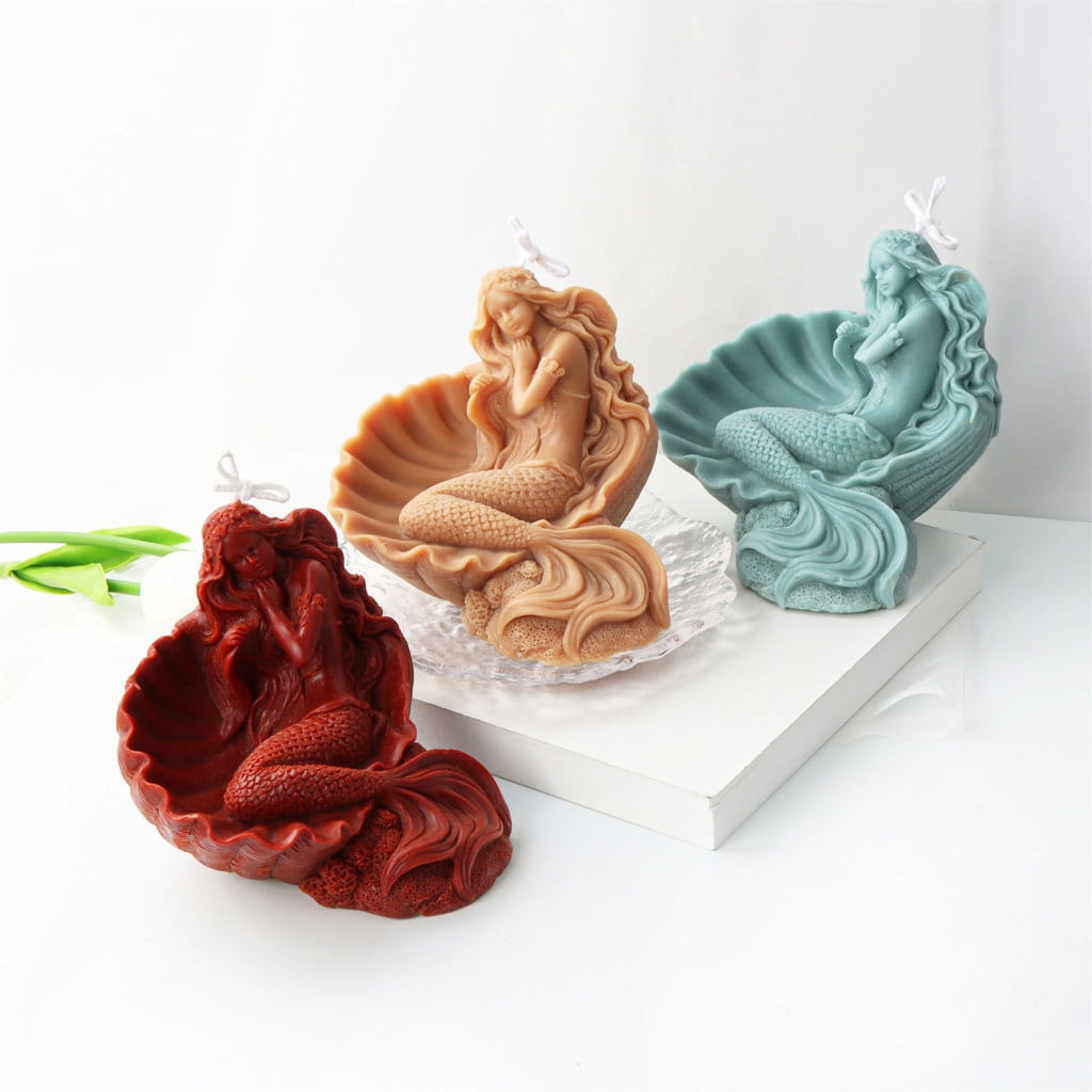 Geemin DIY 3D Moulds Geometric Candle Molds Silicone Mold Handicrafts for Candle Making