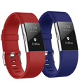 thumbnail image 4 of 22mm Correa de muñeca ajustable de la correa del reloj del deporte elegante del reemplazo de Bluelans para la carga 2 de Fitbit, 4 of 5