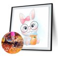 thumbnail image 2 of Pintura de diamante 5D Animal de dibujos animados DIY Kit de mosaico de taladro redondo completo Diamantes de imitación Tmvgtek decoración de arte en el hogar, 2 of 9