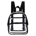 thumbnail image 2 of Shrysg Clear Bag Stadium Approved - Transparent Backpack for Women and Men,Clear Plastic Bookbag Perfect for Sporting Events and Concerts, 2 of 7