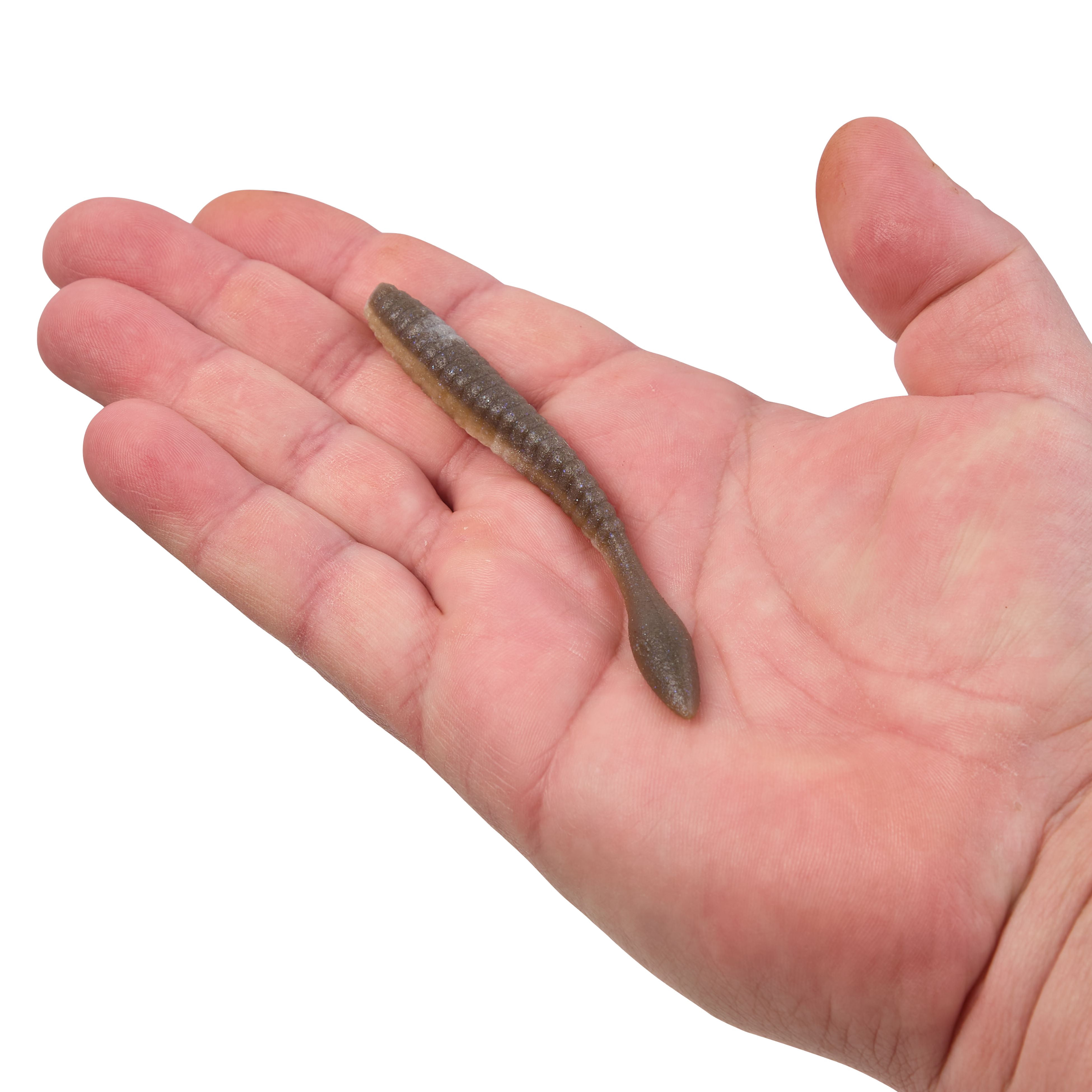 Berkley PowerBait® MaxScent Flat Worm, 4.5 in, Smelt