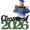 Green, variant on Graduation Decorations Class of 2026 Wooden Signs, Graduation Photo Booth Props Congrats Grad Wooden Signs for College Graduation Party Supplies, Blue