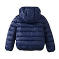 thumbnail image 3 of URMAGIC 3-8T Toddler Kids Baby Boys Girls Winter Clothes Padded Snowsuit Outerwear Hooded Jacket Coat Children Clothing, 3 of 4