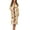 Autum Maple Leaf, variant on American Flag Eagle Print Women's Zip Up Housecoat Comfy Bathrobe Long Sleeve Sleepwear Full Length Loungewear with 2 Pockets Indoor Soft Nightgown Dress for Fall Winter, XL