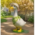 thumbnail image 4 of Porch Goose Outfit Set for 23 Inch Decorative Goose Figurine Includes Sun Hat and Triangle Scarf Suitable for Outdoor Holiday Display, 4 of 7