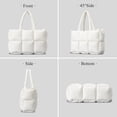 thumbnail image 5 of LinYooLi Puffer Tote Bag,Trendy Puffy Bags for Women Light Winter Down Cotton Padded Quilted Tote Bag Shoulder Bag, 5 of 6