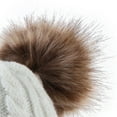 thumbnail image 5 of TAIAOJING Beanie Hats for Women Men Cotton Lined Boys Girls Hat Cap Hat Knitted Kids Pom Winter Toddler Hat Baby Hats, 5 of 6