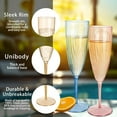 thumbnail image 4 of 36PCS Clear Champagne Flutes Plastic - 6 OZ Clear Disposable Champagne Flutes Party Supplies for Wedding/Birthday/Parties, 4 of 18