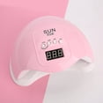 thumbnail image 1 of Lámpara UV LED para uñas de gel, secador de uñas profesional automático portátil de 48 W, 10/30/60 s, pantalla LCD, sensor, base extraíble, máquina automática para uñas de gel., 1 of 5