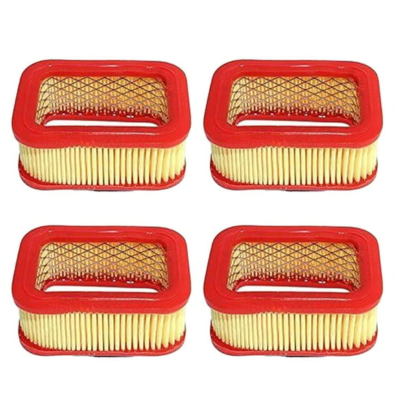 4 Pack Air Filters for Chainsaws Fits Both 52cc and 58cc Engines Easily