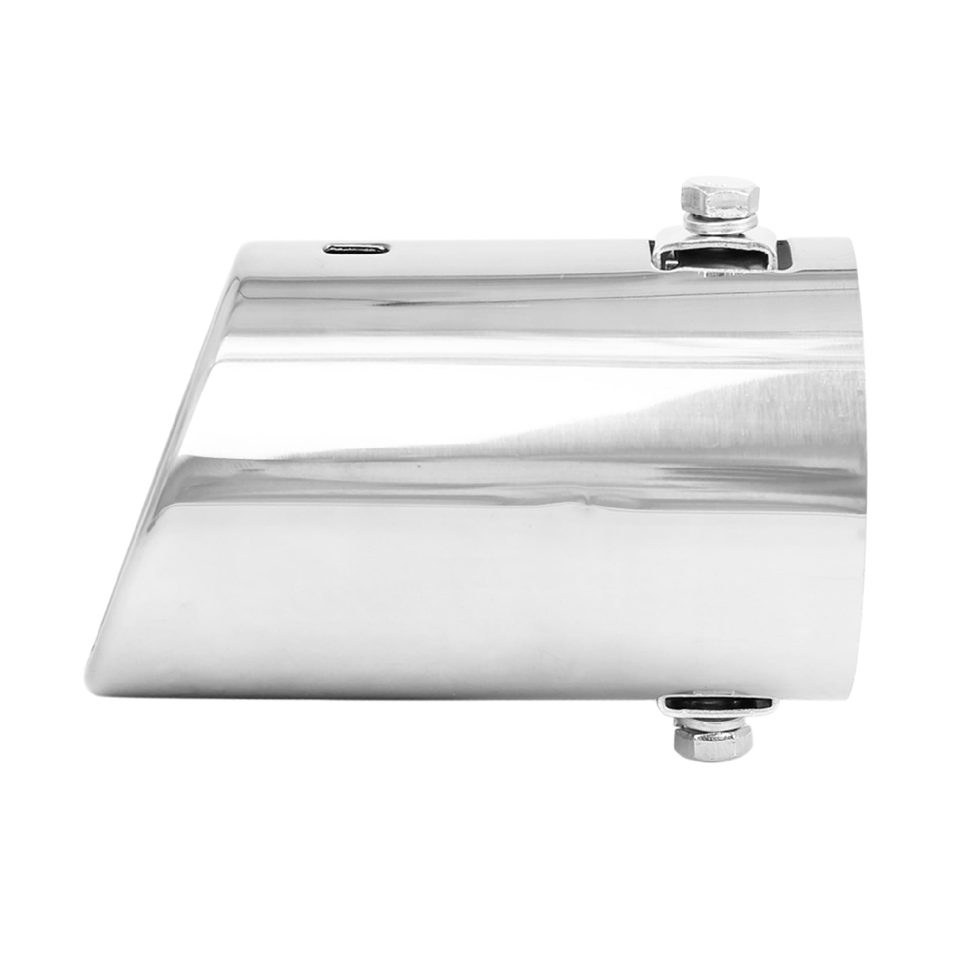 Universal Car Styling Stainless Steel Curved Exhaust Tail Muffler Tip