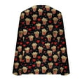 thumbnail image 3 of qucoqpe Valentine's Day Sweatshirts for Women Fashion Casual Heart Printed Round Neck Long Sleeve Loose Pullover Tops, 3 of 5