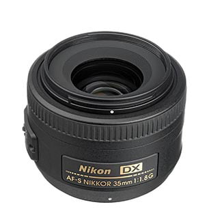 Nikon Nikkor 35mm Lens f/1.8G AF-S, DX (#2183)