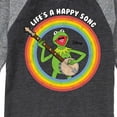 thumbnail image 3 of Muppets - Life a Happy Song - Toddler And Youth Raglan Graphic T-Shirt, 3 of 6