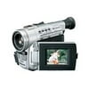 Panasonic Palmcorder PV-DV201 - Camcorder - 680 KP - 20x optical zoom - Mini DV - metallic gray
