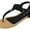 2228Black, variant on Starbay Women's Strappy Fashion Flats Sandals