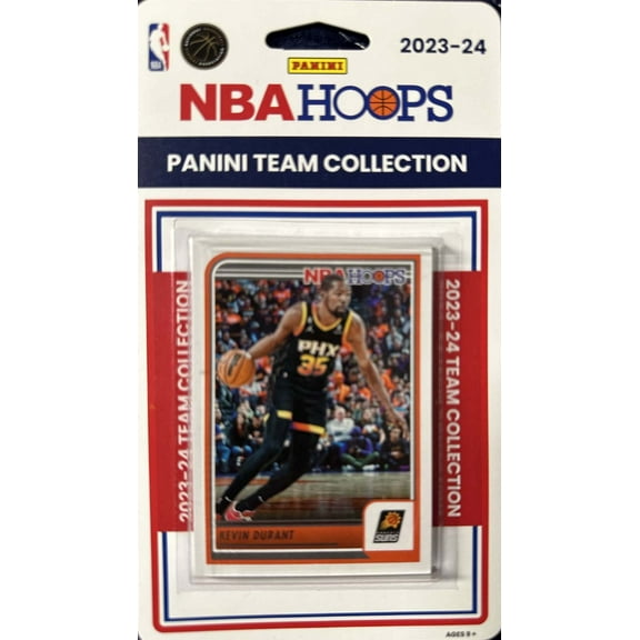 Phoenix Suns 2023 2024 Hoops Factory Sealed Team Set Featuring Kevin Durant and Devin Booker with Oumani Camara Rookie Card Plus