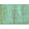 thumbnail image 1 of Ahgly Company Indoor Rectangle Abstract Light Blue Modern Area Rugs, 6' x 9', 1 of 4