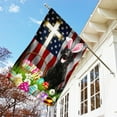 thumbnail image 2 of FLAGWIX Black Labrador Easter American Flag, Outdoor Easter Decoration - House Flag (29.5" x 39.5"), 2 of 4