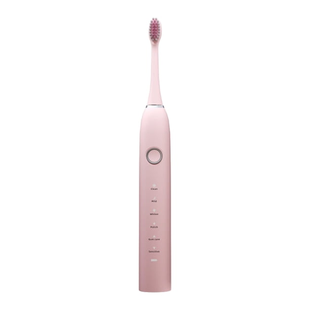 Yhmxh Cepillo de dientes, cepillo de dientes con 4 cabezales, 6 modos de limpieza, resistencia al agua IPX7 - Cepillo de dientes recientemente mejorado, mayor vida útil, carga más rápida