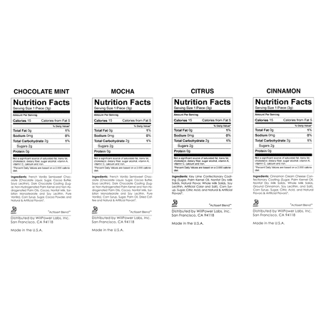 MealEnders Signaling Lozenges for Appetite Control, 12 Pack x 25 Ct, Chocolate Mint & Mocha
