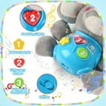 thumbnail image 3 of Vanmor Plush Elephant Musical Baby Toys 6 to 12 Months, Cute Stuffed Animal Light Up Baby Toys 0 3 6 9 12 Months, Newborn Baby Musical Toys Gifts for Infant Babies Boys Girls Toddlers 0 to 36 Months, 3 of 7