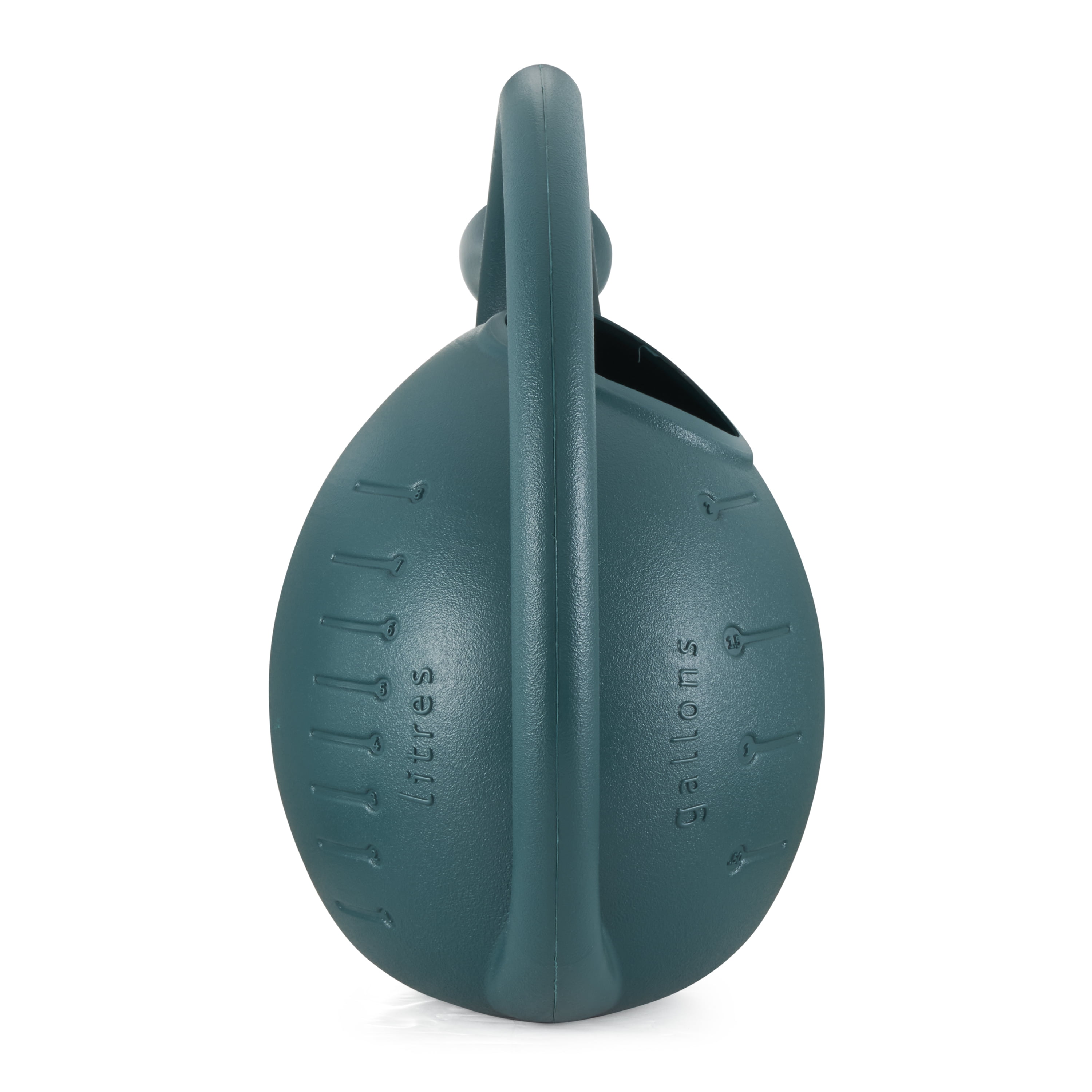HC Companies 2 Gal Premium Large Mouth Garden Plant Watering Can, Evergreen