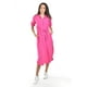 thumbnail image 4 of Vestido largo Roman Fashion / Juvenil, 1765 (Fiusha) fucsia CH, 4 of 5
