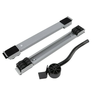 Nuolux 1 Pair Appliance Rollers Heavy Duty Extendable Appliance Rollers Mobile Washing Machine Base, Size: 50.00