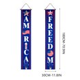 thumbnail image 3 of Puntoco 2024 Día De La Independencia Pareado Decoración Navideña Fiesta Puerta Cortina Bandera Porche Colgante Día De La Independencia Americana Pareado A, Decoración Del Hogar, 3 of 3