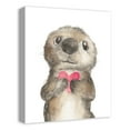 thumbnail image 2 of Creative Products Otter With Heart 16x20 Canvas Wall Art, 2 of 5